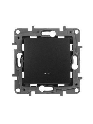 Выключатель Legrand ETIKA 672603 1кл. подсв. антрацит 238x286 в Материке