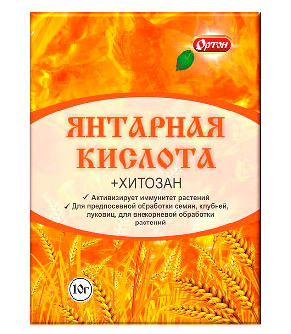 Средство Янтарная кислота Ортон (10г) 586x674 в Материке