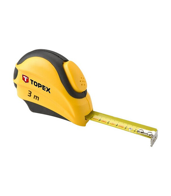 Рулетка TOPEX 27C383 3м*16мм 586x674 Рулетка TOPEX 27C383 3м*16мм 586x674 в Материке