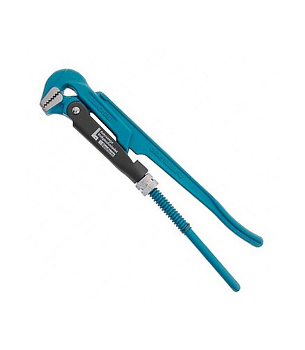 Ключ трубный GROSS 15601 L-губки 1" 438x503 в Материке