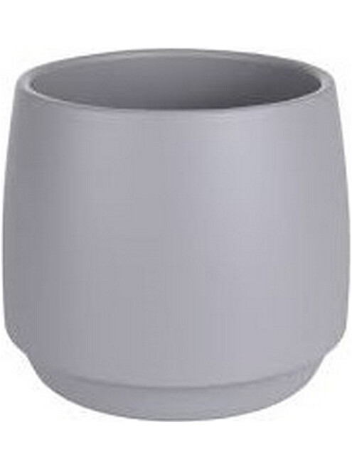 Кашпо 670 (8x8см) керамика светло-серый мат 67009/180 495x660 Кашпо 670 (8x8см) керамика светло-серый мат 67009/180 495x660 в Материке