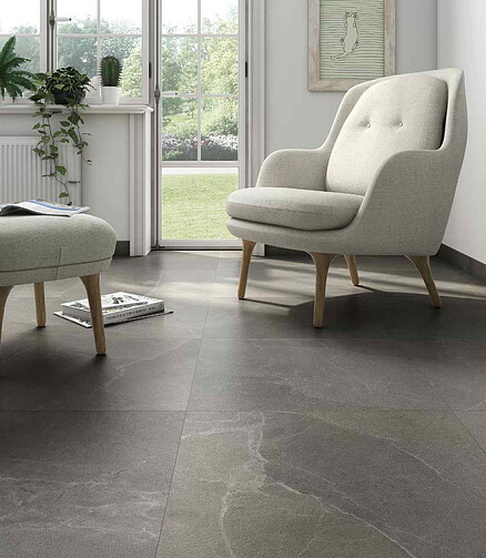 Керамогранит Prissmacer SOUL 60х60 см 1,44 м2 цвет grafito 438x503 в Материке