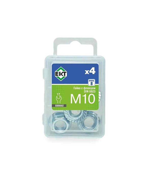 Гайка с фланцем M10 (уп=4шт) B006682_BOX 586x674 Гайка с фланцем M10 (уп=4шт) B006682_BOX 586x674 в Материке