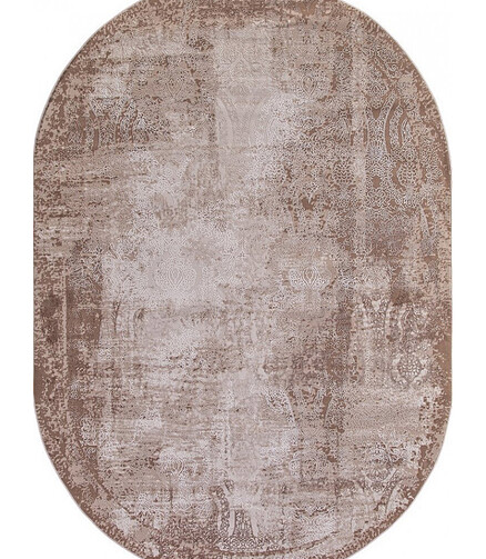 Ковер ARMINA 03711A Brown/Brown 80*150, овал 438x503 в Материке