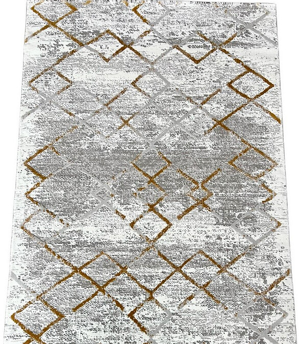 Ковер VELVET 9929A Grey/Yellow 80*150 586x674 Ковер VELVET 9929A Grey/Yellow 80*150 586x674 в Материке