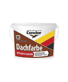 Краска Кондор Дахфарбе D06 темно-коричневый 3,25кг