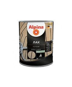 Лак Alpina алкидн.палубный шелковисто-матовый, 0,75л 238x286 в Материке