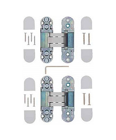 Петля дверная врезная скрытая APECS 110*30-3D-Z-CRM (R15) (уп=2шт)