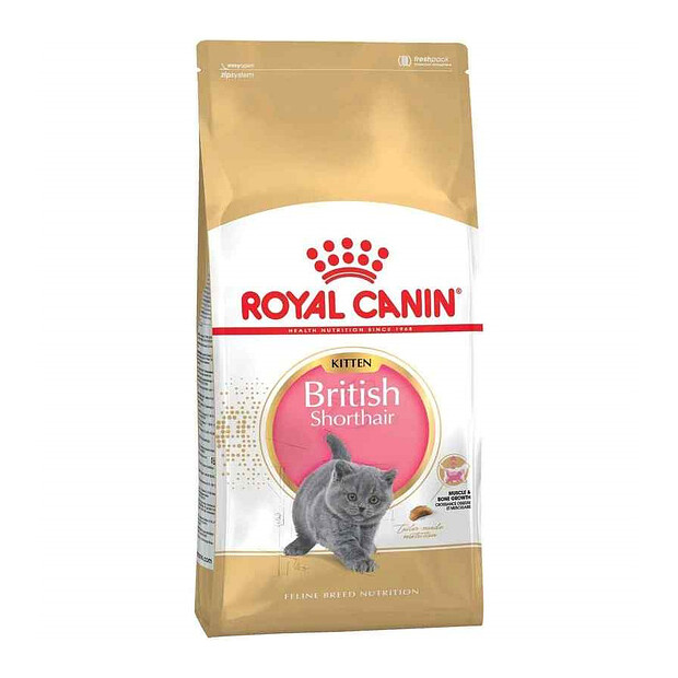 Корм для котят британских к/ш Kitten British Shorthair (0,4кг) Royal Canin