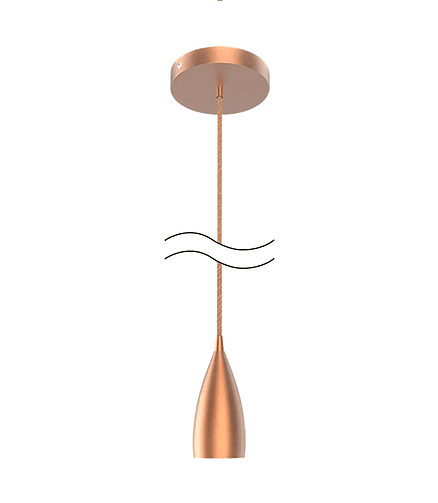 Светильник потолочный GAUSS Decor PL033 E27 1м 438x503 в Материке