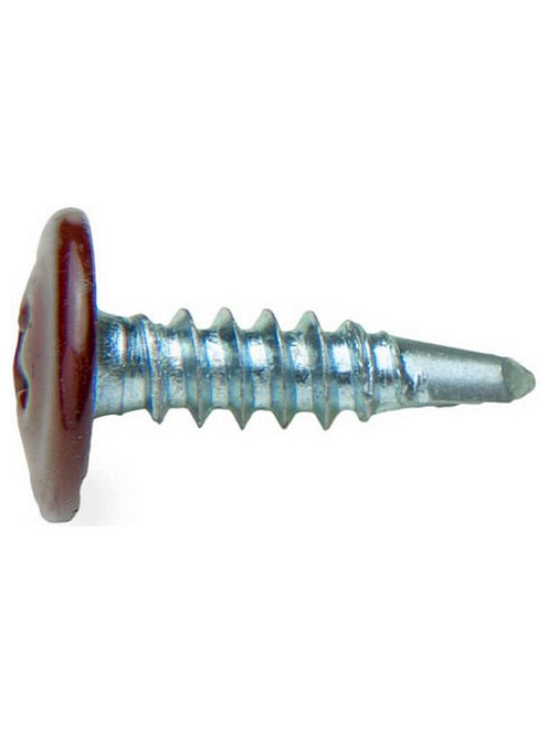 Саморез П/Ш, с ПрессШайбой, сверло 4,2х16 RAL3005 (уп=100шт)_BOX 495x660 Саморез П/Ш, с ПрессШайбой, сверло 4,2х16 RAL3005 (уп=100шт)_BOX 495x660 в Материке