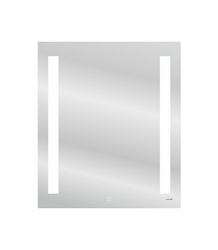 Зеркало LED 020 BASE 600х800мм: LED-подсветка, диммер 438x503 в Материке