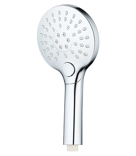 Лейка для душа ESKO SPL1103 d120мм 3 функции форсунки Self-Clean Device 438x503 в Материке