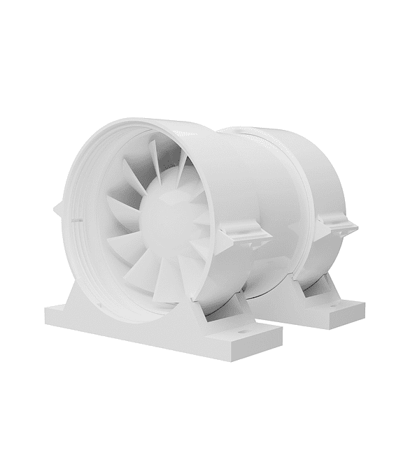 Вентилятор канальный DICITI Pro 4 d100мм 586x674 в Материке