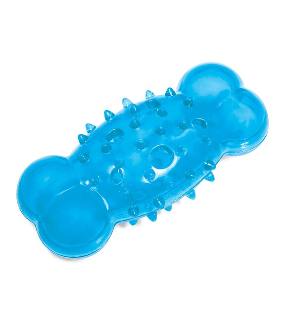 Игрушка для собак Triol "Косточка" шипованная, резина (13,5 см) 586x674 в Материке