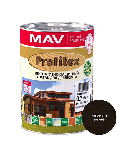 Пропитка Profitex черный венге, 0,7кг 438x503 в Материке