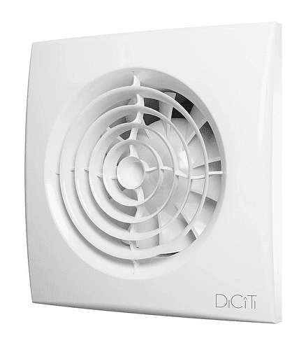 Вентилятор DICITI Aura 4C d100 с обр.клапаном 438x503 в Материке - Вариант 2