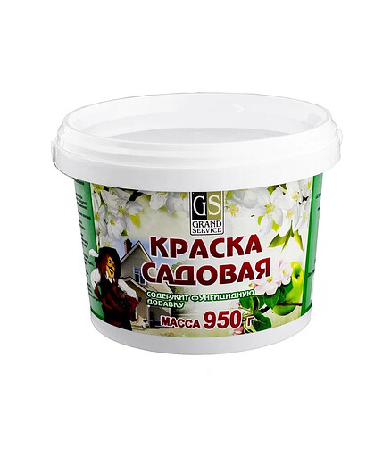 Краска для садовых деревьев (0,95кг), Гранд-Сервис 438x503 в Материке