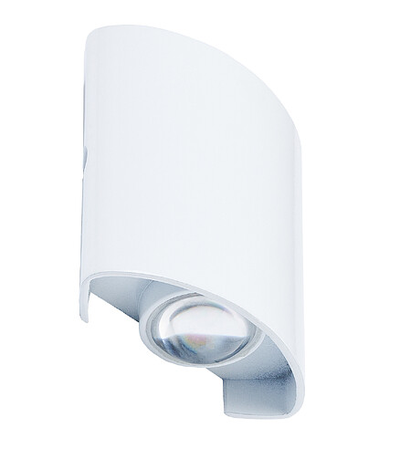 Светильник настенный Imex IL.0014.0001-2 WH LED 1W/4200K/IP54 бел. 438x503 в Материке