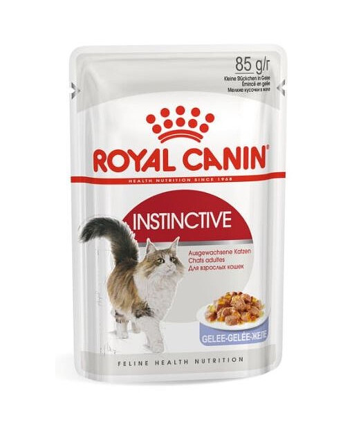 Корм для кошек кусочки в желе Instinctive in Jelly (85г) Royal Canin