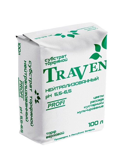 Торф верховой Traven нейтрализованный рН 5,5-6,5 (100л) 495x660 Торф верховой Traven нейтрализованный рН 5,5-6,5 (100л) 495x660 в Материке