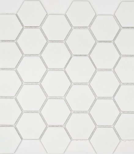 Мозаика керамогранитная MosaicStory ASTRUM 28,5х28,2см цвет белый 438x503 в Материке