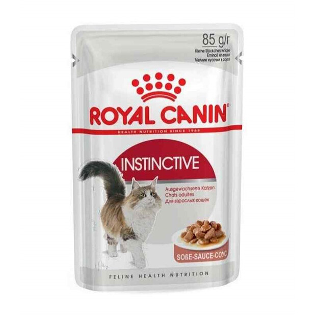 Корм для кошек кусочки в соусе Instinctive in Gravy (85г) Royal Canin