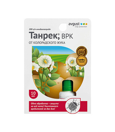 Танрек AVGUST инсектицид (10мл) 438x503 в Материке
