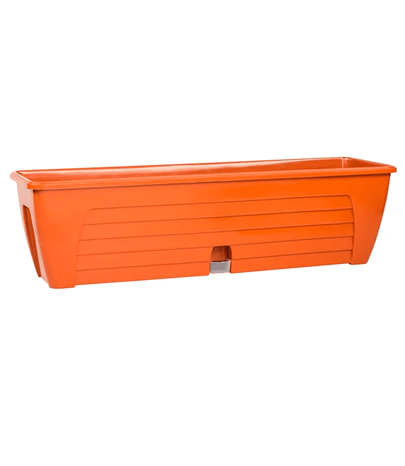 Ящик балконный LIDO-M с автополивом (60x16,5см) пластик терракотовый LIDMC600TER 586x674 в Материке