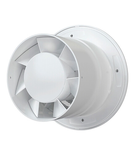 Вентилятор ERA Flow 4S BB d100 438x503 в Материке - Вариант 3