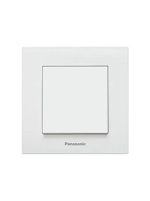 Выключатель Panasonic KARRE Plus 1кл. белый 238x286 в Материке - Вариант 2