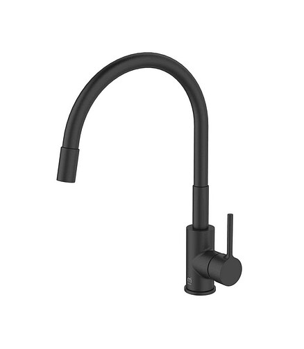 Смеситель MEAL M01BL0FM05 (для кухни) черный матовый 438x503 в Материке