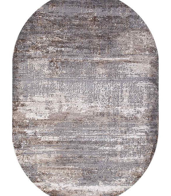 Ковер ARMINA 04050C Grey/Brown 160*230, овал 586x674 Ковер ARMINA 04050C Grey/Brown 160*230, овал 586x674 в Материке