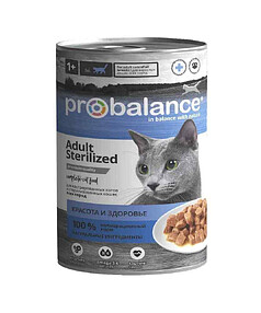 Корм для стер. кошек ProBalance г Sterilized (415г)