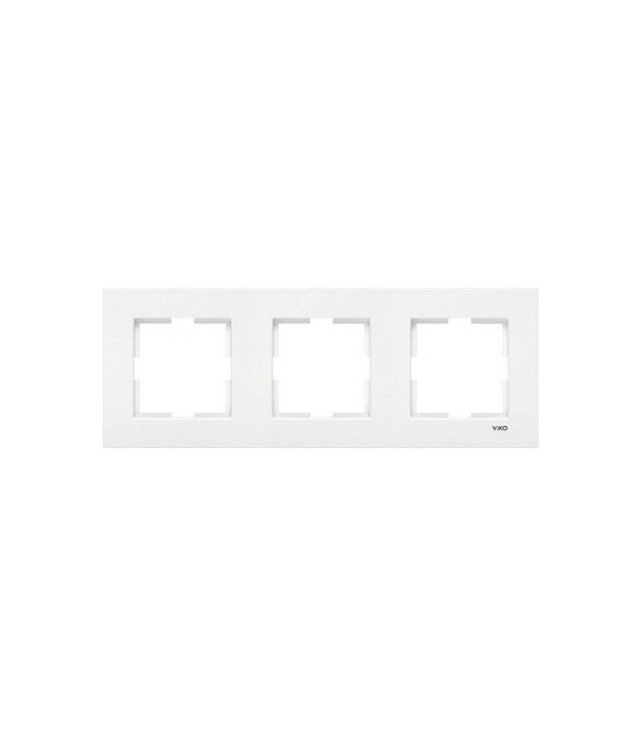 Рамка Viko KARRE 90960202 3мест. белый 586x674 Рамка Viko KARRE 90960202 3мест. белый 586x674 в Материке