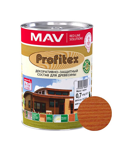 Пропитка Profitex красное дерево, 0,7кг 438x503 в Материке