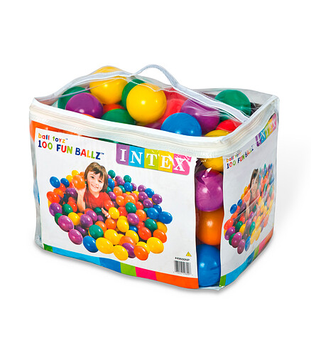 Шарики д/сухого бассейна INTEX (8см) арт.49600NP 100шт/уп 438x503 в Материке
