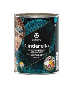 Краска Cinderella стойкая к загрязнениям матовая 0,9л