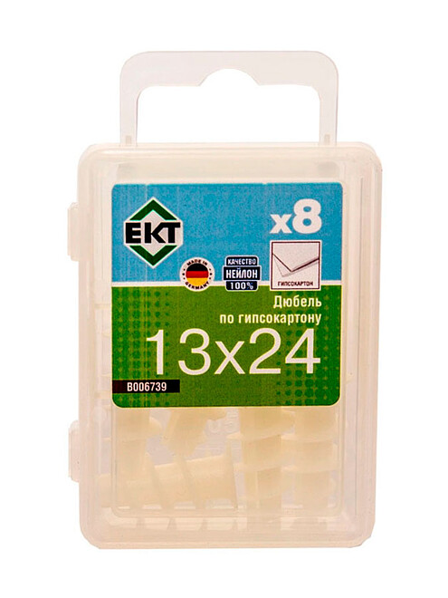 Дюбель по гипсокартону GKD-пластм., нейлон B006739 (уп=8шт)_BOX 495x660 Дюбель по гипсокартону GKD-пластм., нейлон B006739 (уп=8шт)_BOX 495x660 в Материке