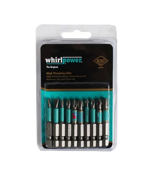 Набор бит WHIRLPOWER PH/PZ/SL 50мм 10шт/уп. 586x674 Набор бит WHIRLPOWER PH/PZ/SL 50мм 10шт/уп. 586x674 в Материке