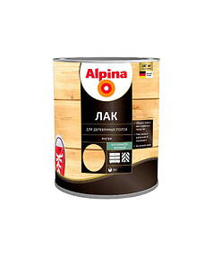 Лак Alpina алкидн.для деревянных полов шелковисто-матовый, 0,75л 238x286 в Материке