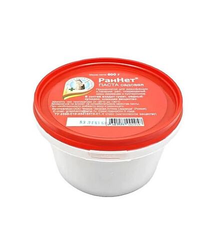 Паста для обработки среза деревьев РанНет (600г) 438x503 в Материке