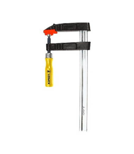 Струбцина тип F TOPEX 12A100 50х150мм 438x503 в Материке