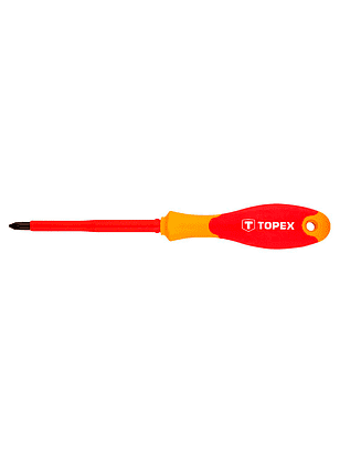 Отвертка диэлектр. TOPEX PZ1x80мм 238x286 в Материке