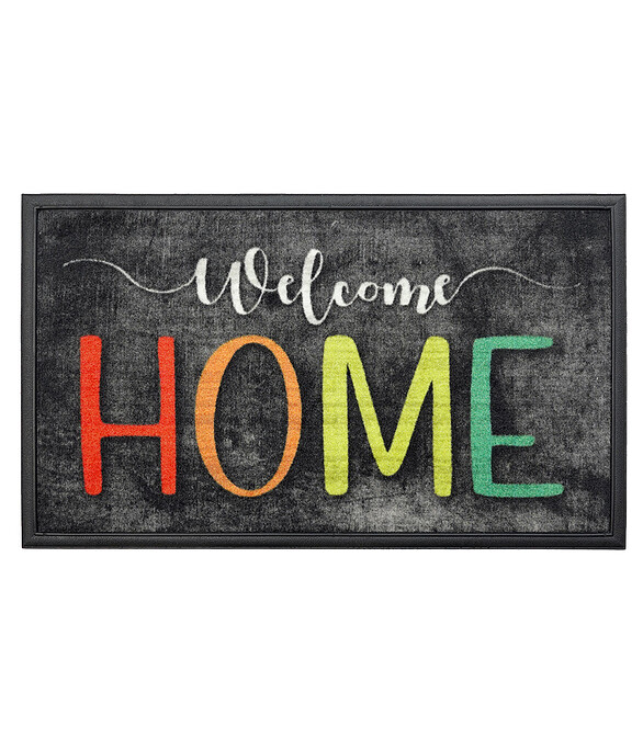 Коврик придверный PORTRAIT Welcome Home 45*75 586x674 в Материке