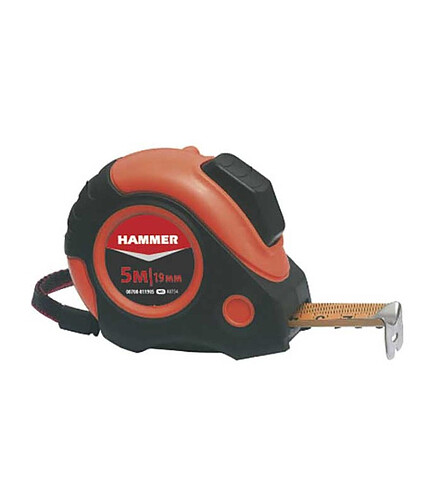 Рулетка HAMMER 00700-811905 5мх19мм 438x503 в Материке