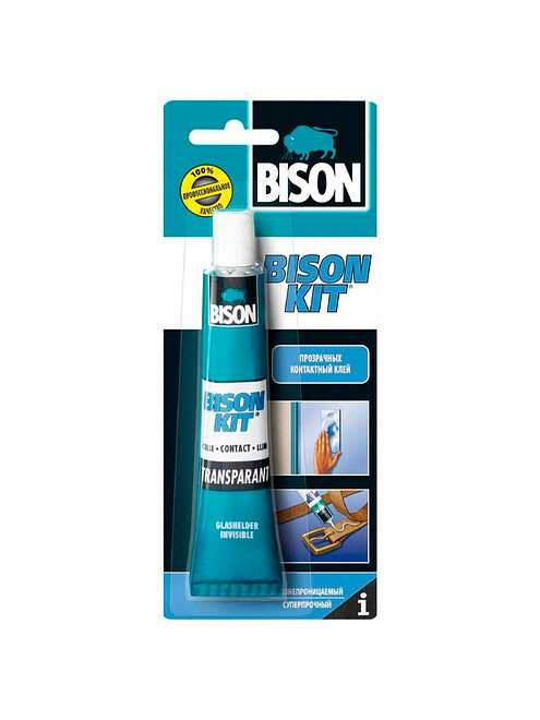 Клей BISON KIT TA контактный, 100мл 495x660 Клей BISON KIT TA контактный, 100мл 495x660 в Материке