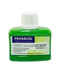 Краситель Primacol 23 Зеленый 80мл