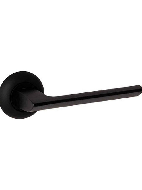 Ручка дверная Code Deco H-14105-A-BLM, черный матовый (уп=2шт) 495x660 Ручка дверная Code Deco H-14105-A-BLM, черный матовый (уп=2шт) 495x660 в Материке