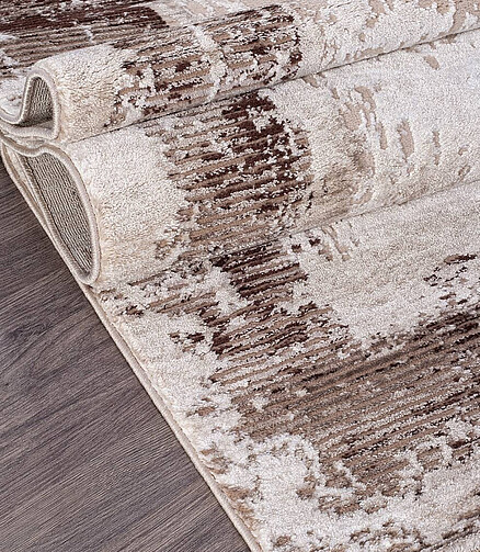 Ковер ARMINA 04044B Dark Brown 240*340 438x503 в Материке - Вариант 2